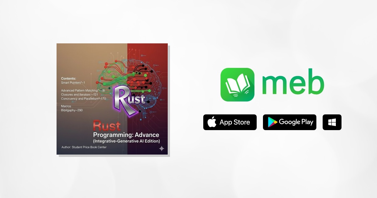 Rust Programming: Advance:: e-book หนังสือ โดย ศูนย์หนังสือราคานักเรียน
