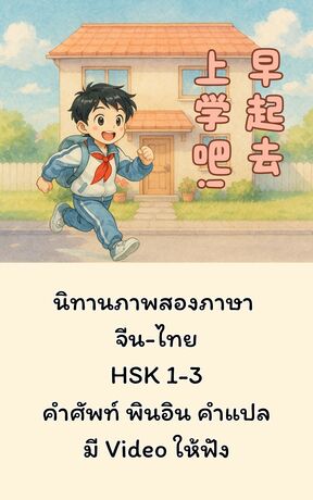 เรียนจีนกับเสี่ยวหมิง l HSK 1-3 I 早起去上学吧！ตื่นเช้าไปโรงเรียนกันเถอะ!