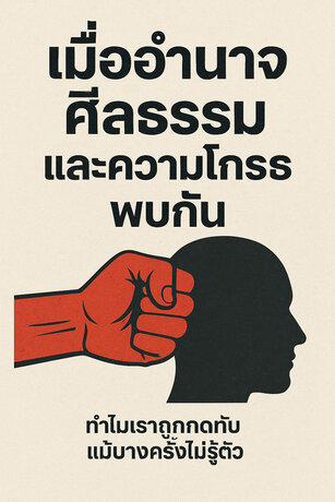 เมื่ออำนาจ ศีลธรรม และความโกรธพบกัน