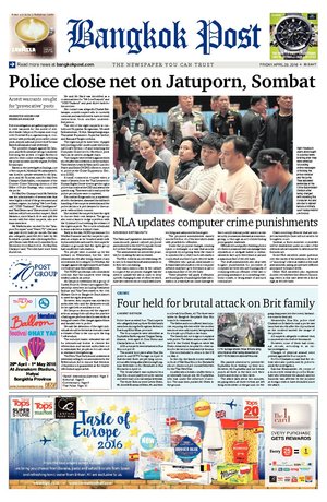 Bangkok Post วันศุกร์ที่ 29 เมษายน พ.ศ.2559