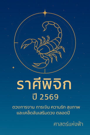 ศาสตร์แห่งฟ้า : ดวงราศีพิจิก 2569 เปลี่ยนผ่านพลังชีวิตใหม่ ฟื้นหัวใจและโชคชะตา