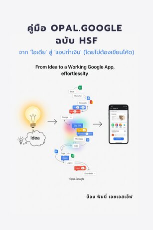 คู่มือ OPAL.GOOGLE ฉบับ HSF: จาก ไอเดีย สู่ แอปทำเงิน (โดยไม่ต้องเขียนโค้ด)