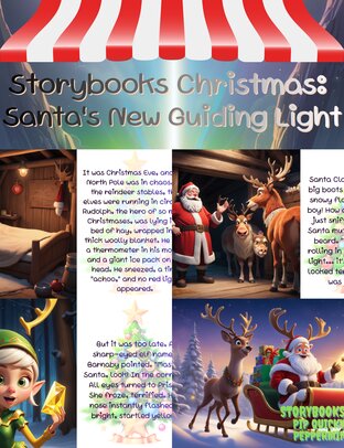 นิทานภาษาอังกฤษ Storybooks Christmas:  Santa's New Guiding Light