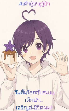 วันสิ้นโลกกับระบบเด็กป๋า เจริญล่ะชีวิตผม! #เต้าหู้จาชูวู้ป๋า