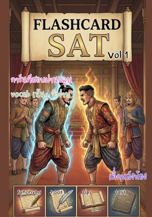 Flashcard SAT : การันตีสอบผ่านฉลุย เล่ม 1