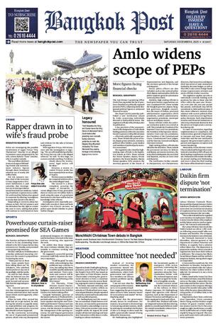 Bangkok Post วันเสาร์ที่ 6 ธันวาคม พ.ศ.2568