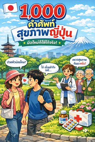1,000 คำศัพท์สุขภาพญี่ปุ่น มือใหม่ก็ใช้ได้จริง
