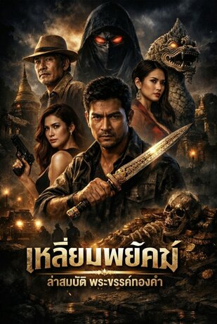 เหลี่ยมพยัคฆ์ ล่าสมบัติพระขรรค์ทองคำ