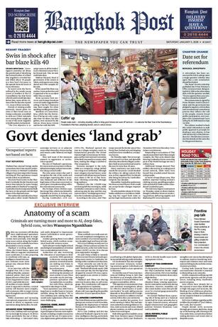 Bangkok Post วันเสาร์ที่ 3 มกราคม พ.ศ.2569