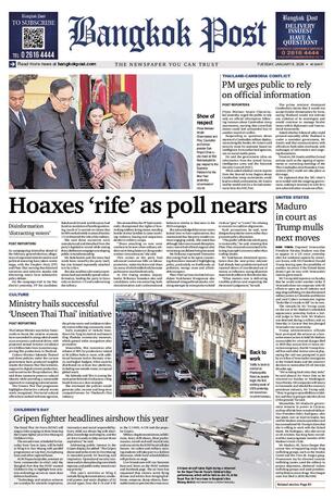 Bangkok Post วันอังคารที่ 6 มกราคม พ.ศ.2569