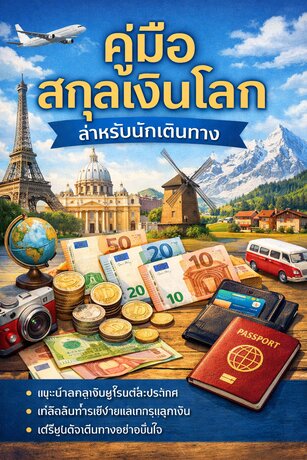 สกุลเงินโลก สำหรับนักเดินทาง