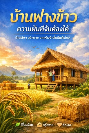 บ้านฟางข้าว ความฝันที่จับต้องได้