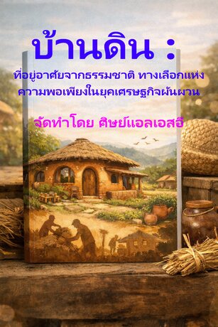 บ้านดิน : ที่อยู่อาศัยจากธรรมชาติ ทางเลือกแห่งความพอเพียงในยุคเศรษฐกิจผันผวน