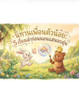 นิทานเพื่อนตัวน้อย 5 เรื่องเล่าก่อนนอนแสนอบอุ่น
