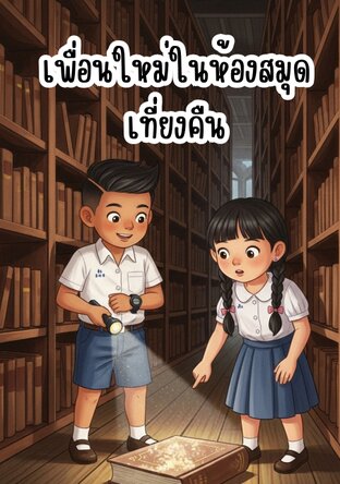 เรื่องเล่า เพื่อนใหม่ในห้องสมุดเที่ยงคืน