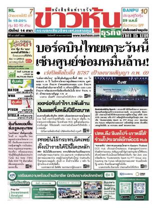 ข่าวหุ้น วันจันทร์ที่ 19 มกราคม พ.ศ.2569