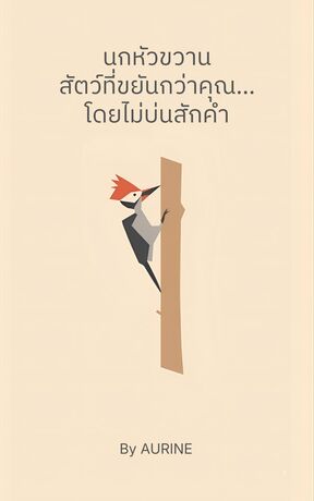 นกหัวขวาน สัตว์ที่ขยันกว่าคุณ&hellip;โดยไม่บ่นสักคำ