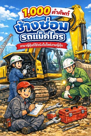 1,000 คำศัพท์ช่างซ่อมรถแม็คโคร