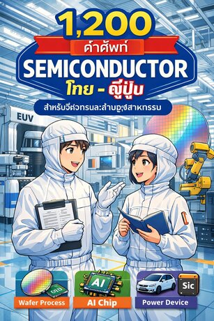1,200 คำศัพท์ Semiconductor ไทย&ndash;ญี่ปุ่น