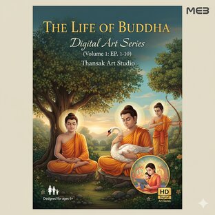 The Life of Buddha: พุทธประวัติฉบับภาพวาดดิจิทัลอาร์ต (Volume 1: EP. 1-10)