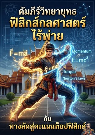 คัมภีร์วิทยายุทธ ฟิสิกส์กลศาสตร์ ไร้พ่าย ทางลัดสู่คะแนนท็อปฟิสิกส์