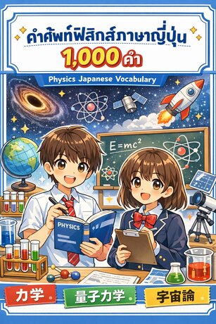 คำศัพท์ฟิสิกส์ภาษาญี่ปุ่น 1,000 คำ Physics Japanese Vocabulary