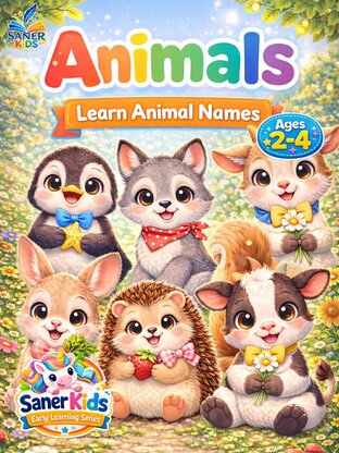 Animals สัตว์ชนิดต่างๆ หนังสือเสริมพัฒนาการเด็ก
