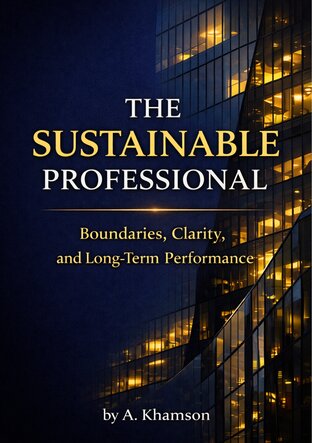 The Sustainable Professional&rdquo; Boundaries, Clarity, and Long-Term Performance