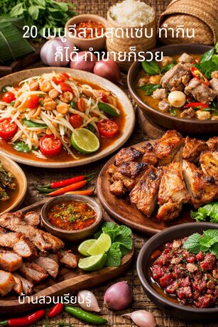 20 เมนูอีสานสุดแซ่บ ทำกินก็ได้ ทำขายก็รวย