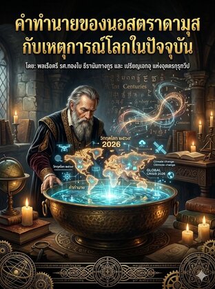 คำทำนายของนอสตราดามุส กับเหตุการณ์โลกในปัจจุบัน