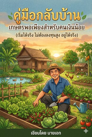 คู่มือกลับบ้าน เกษตรพอเพียงสำหรับคนเงินน้อย (เริ่มได้จริง ไม่ต้องลงทุนสูง อยู่ได้จริง)