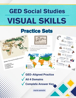 GED Social Studies Visual Skills Toolkit: Practice Test