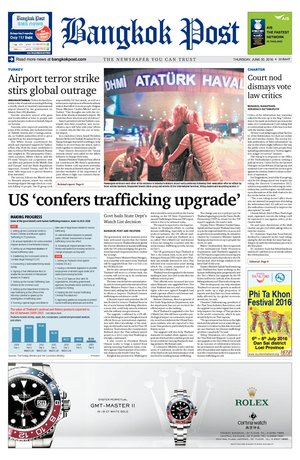 Bangkok Post วันพฤหัสบดีที่ 30 มิถุนายน พ.ศ.2559