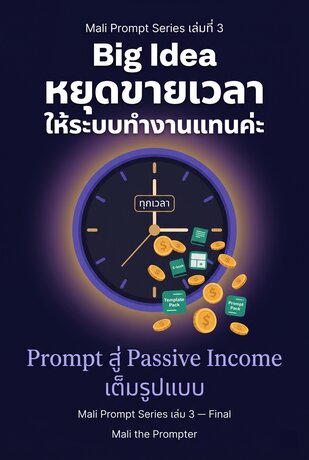 Mali Prompt Series เล่ม 3 &mdash; Passive Income เต็มรูปแบบ