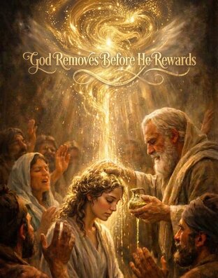 God Removes Before He  Rewards