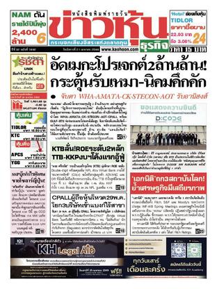 ข่าวหุ้น วันอังคารที่ 21 เมษายน พ.ศ.2569