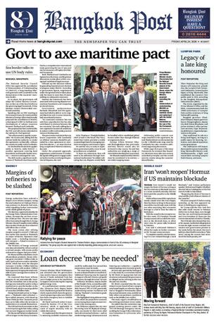 Bangkok Post วันศุกร์ที่ 24 เมษายน พ.ศ.2569