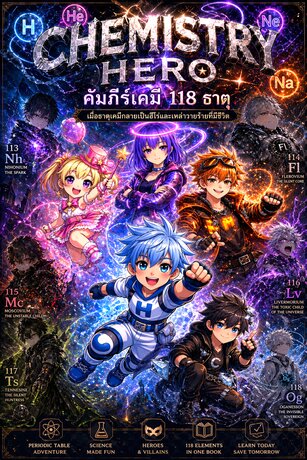 Chemistry Hero : คัมภีร์เคมี 118 ธาตุ