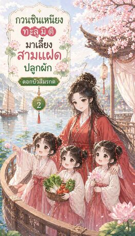 กวนซินเหนียงทะลุมิติมาเลี้ยงสามแฝดปลูกผัก เล่ม 2 จบ