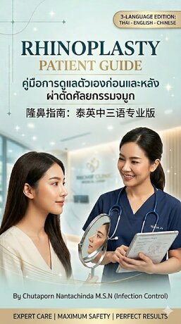 Rhinoplasty Insider: Patient Guide คู่มือการดูแลตัวเองก่อนและหลังผ่าตัดศัลยกรรมจมูก