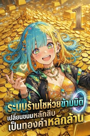 ระบบร้านโชห่วยข้ามมิติ : เปลี่ยนขนมหลักสิบเป็นทองคำหลักล้าน เล่ม 1