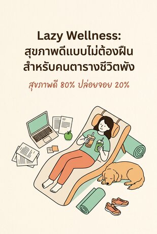 Lazy Wellness สุขภาพดีแบบไม่ต้องฝืน สำหรับคนตารางชีวิตพัง