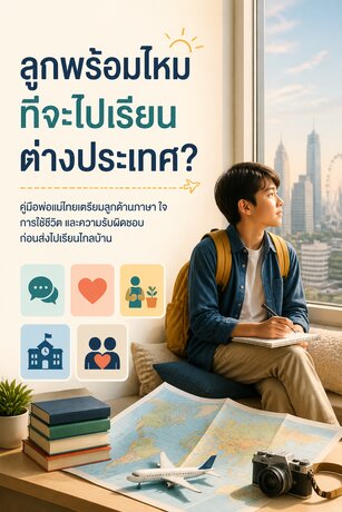 ลูกพร้อมไหมที่จะไปเรียนต่างประเทศ