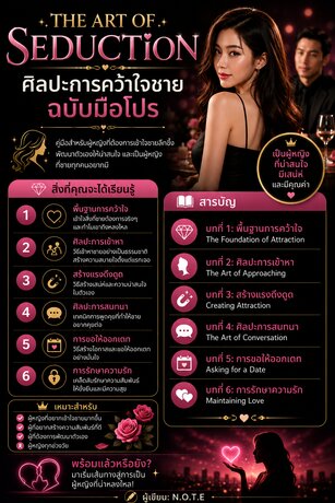 The Art of Seduction: ศิลปะการคว้าใจชายฉบับมือโปร