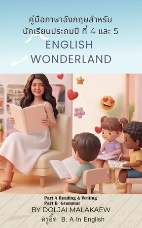 หนังสือคู่มือภาษาอังกฤษสำหรับประถม4 English Wonderland