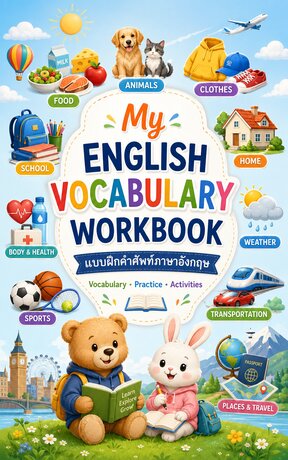 My English Vocabulary Workbook : แบบฝึกคำศัพท์ภาษาอังกฤษ พร้อมกิจกรรมและเฉลย