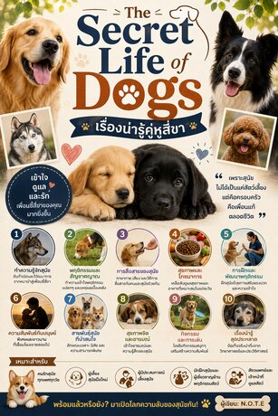 The Secret Life of Dogs: เรื่องน่ารู้คู่หูสี่ขา