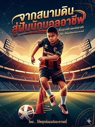 จากสนามดิน สู่ฝันนักบอลอาชีพ