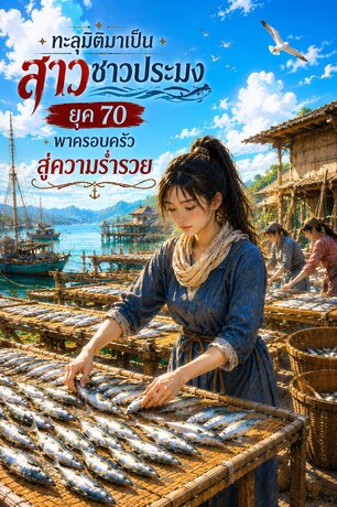 ทะลุมิติมาเป็นสาวชาวประมงยุค70 พาครอบครัวสู่ความร่ำรวย