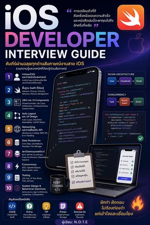 iOS Developer Interview Guide: คัมภีร์ผ่านฉลุยทุกด่านสัมภาษณ์งานสาย iOS
